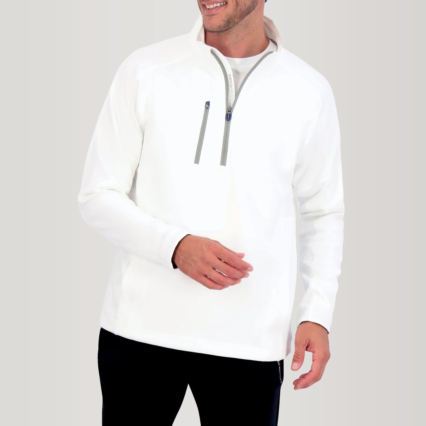WHITE/METALLIC SILVER