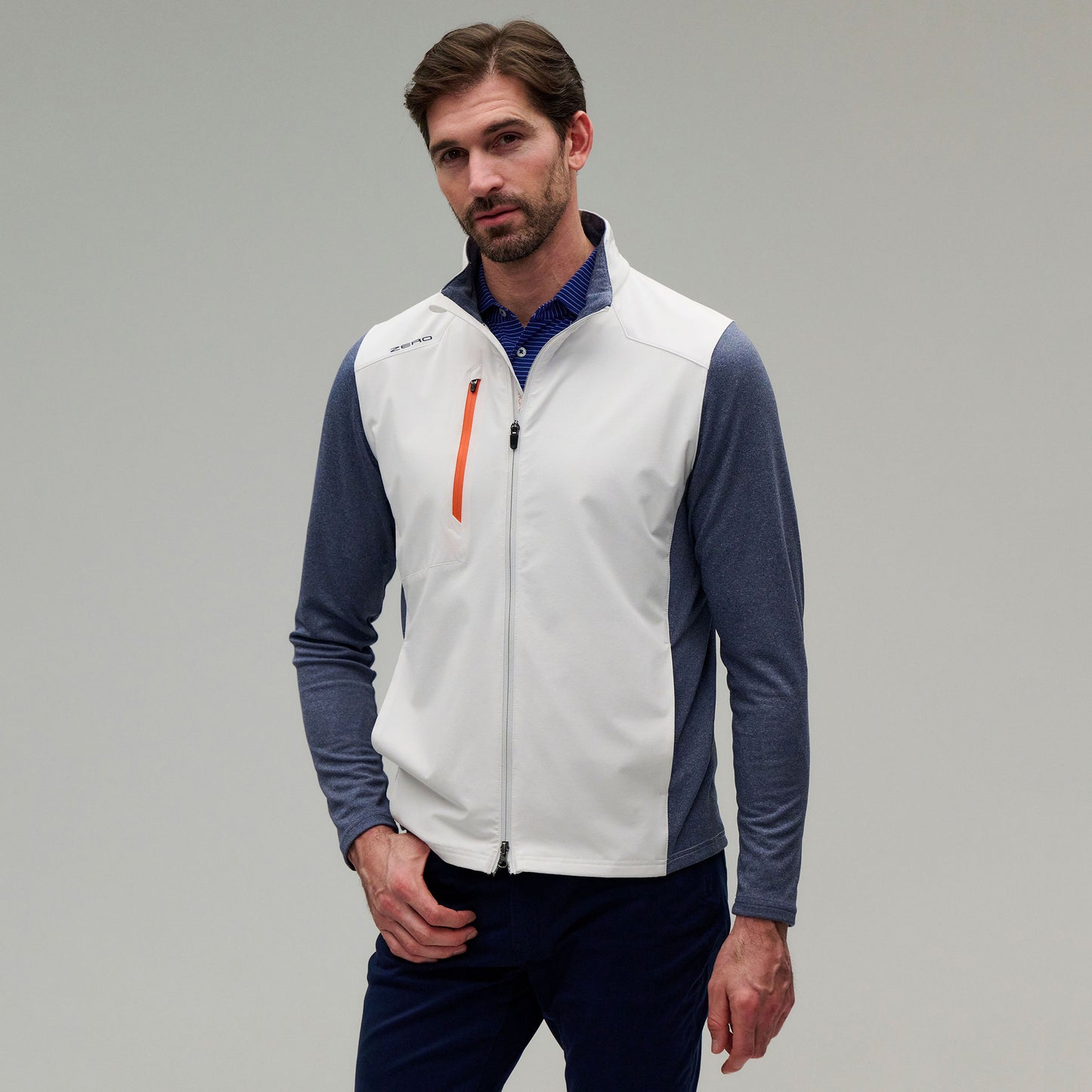 WHITE/BLUE INDIGO