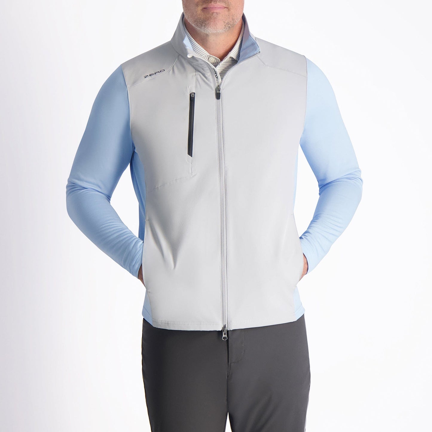 METALLIC SILVER/SKYWAY