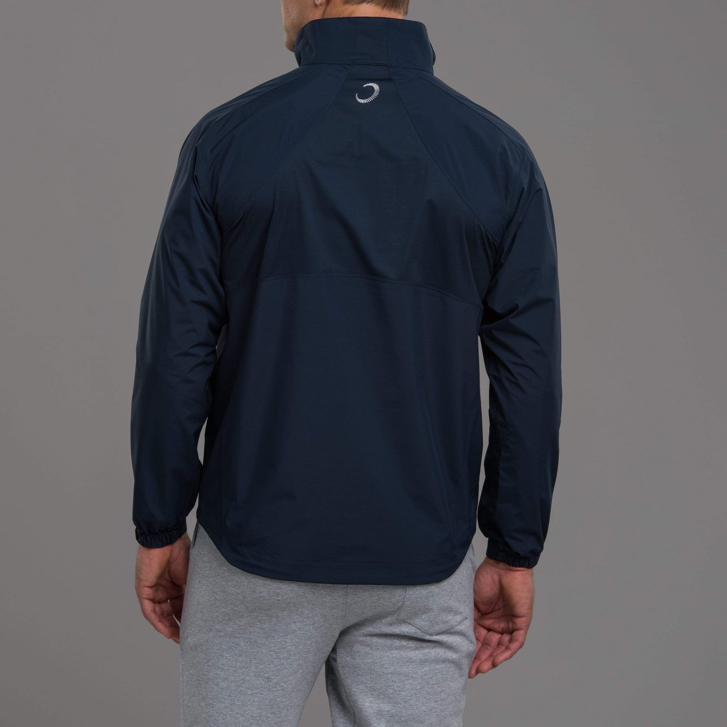 NAVY/METALLIC SILVER