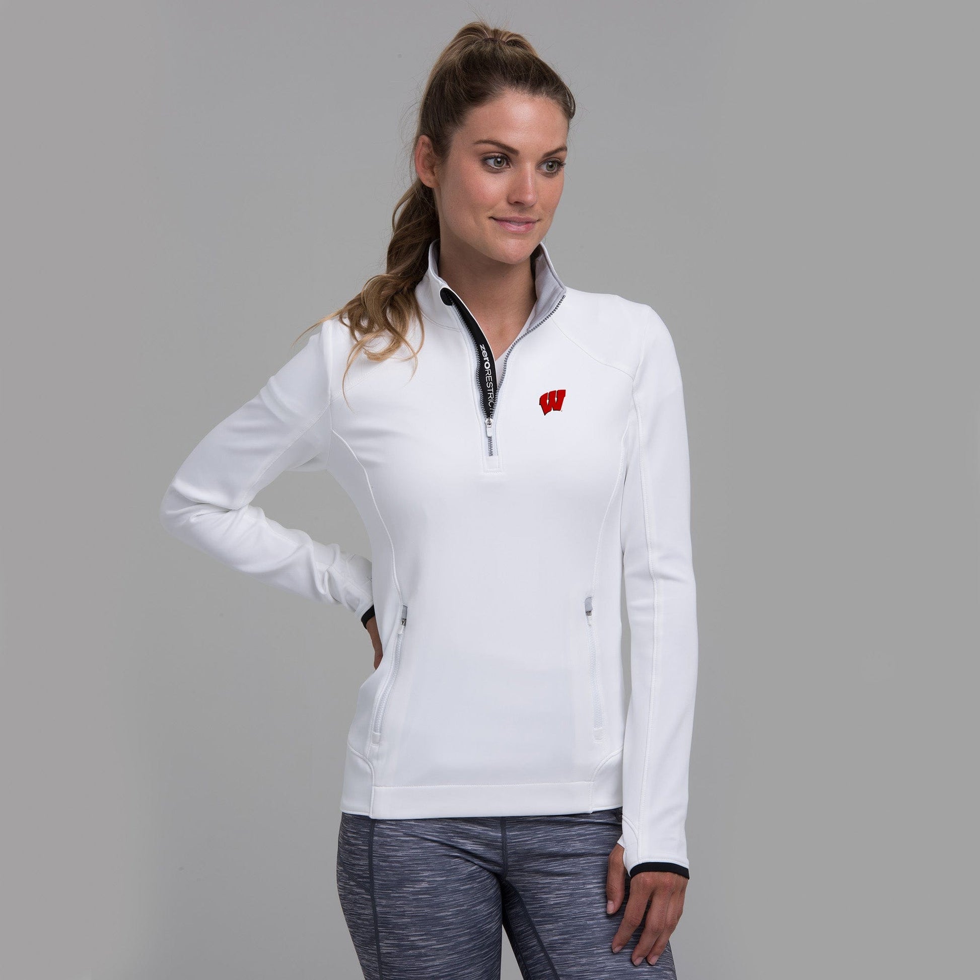 Wisconsin | Sofia Z500 Pullover | Collegiate - Zero Restriction