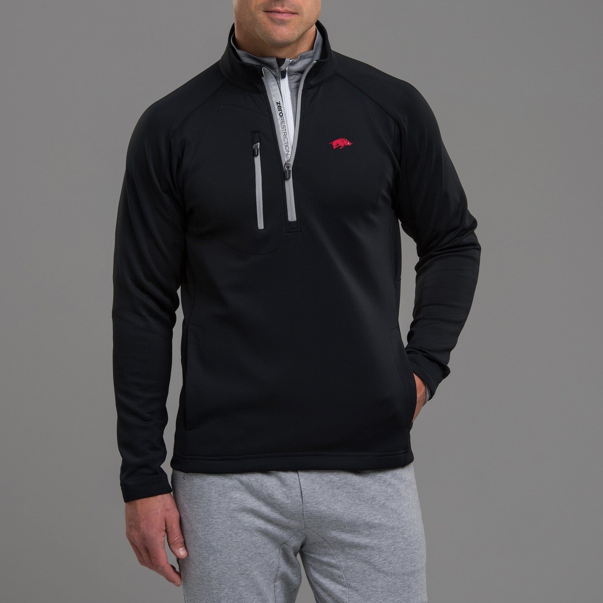 Arkansas Razorbacks | Z500 1/4 Zip Pullover | Collegiate - Zero Restriction