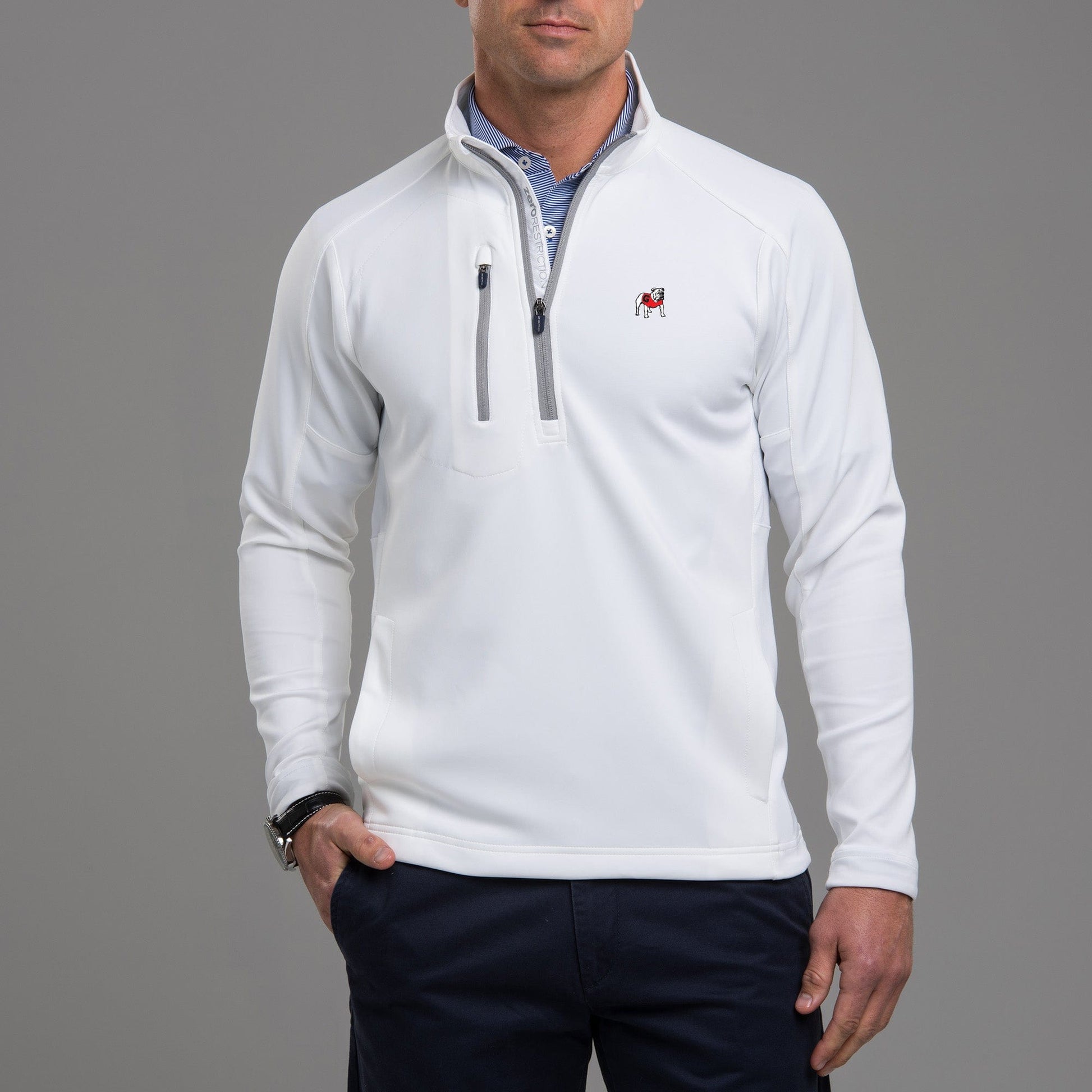 UGA | Z500 1/4 Zip Pullover | Collegiate - Zero Restriction