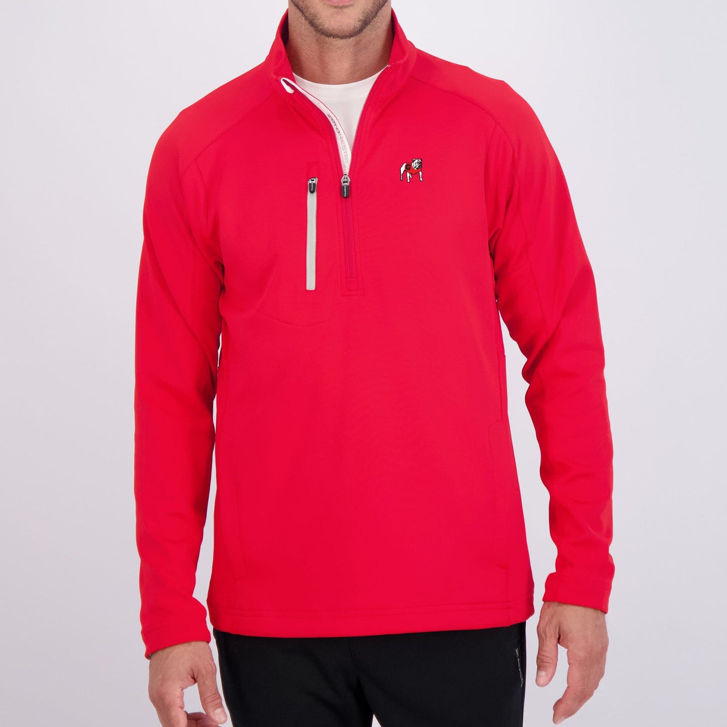 UGA | Z500 1/4 ZIP | Collegiate - Zero Restriction