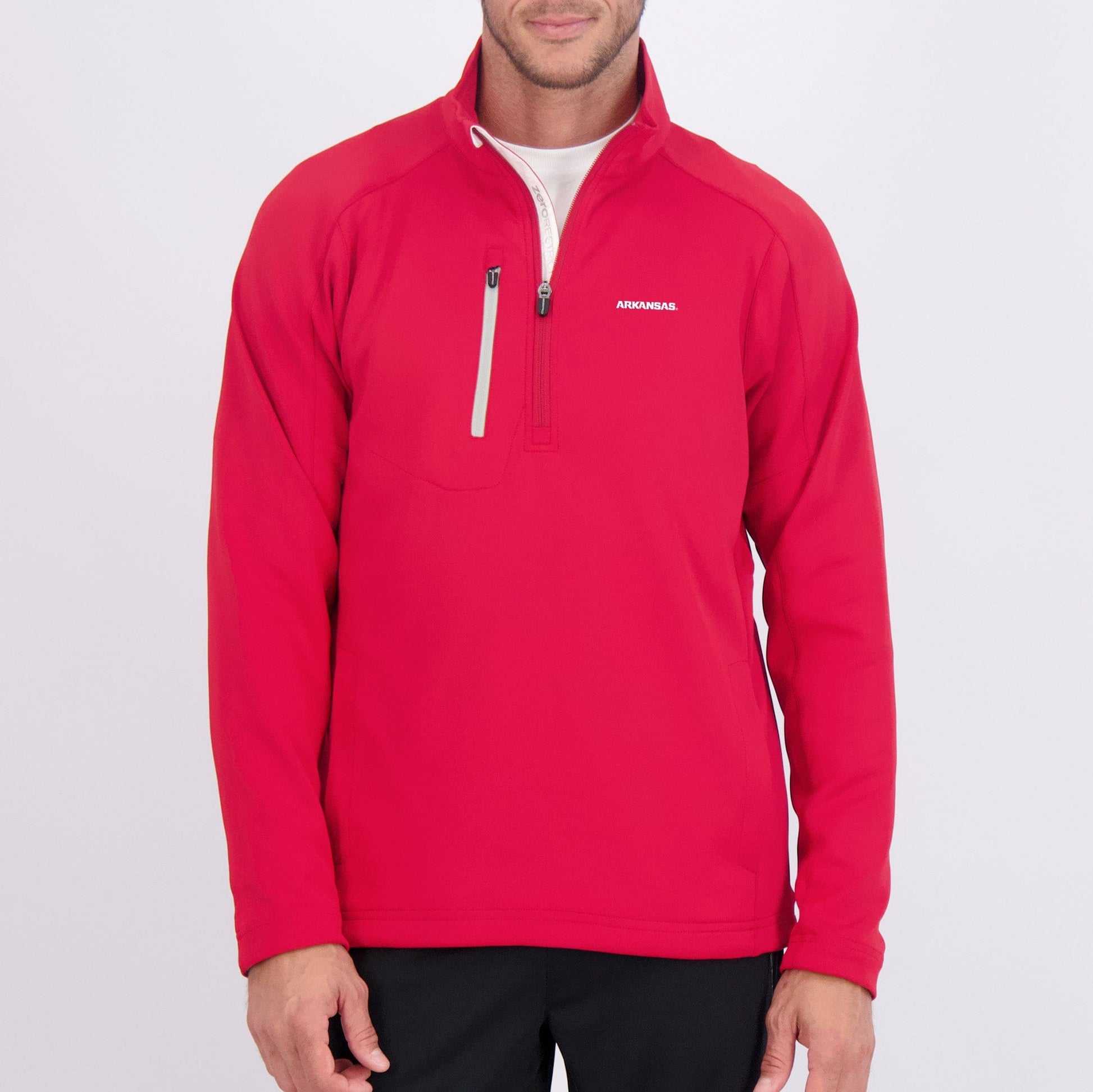 Arkansas | Z500 1/4 ZIP | Collegiate - Zero Restriction