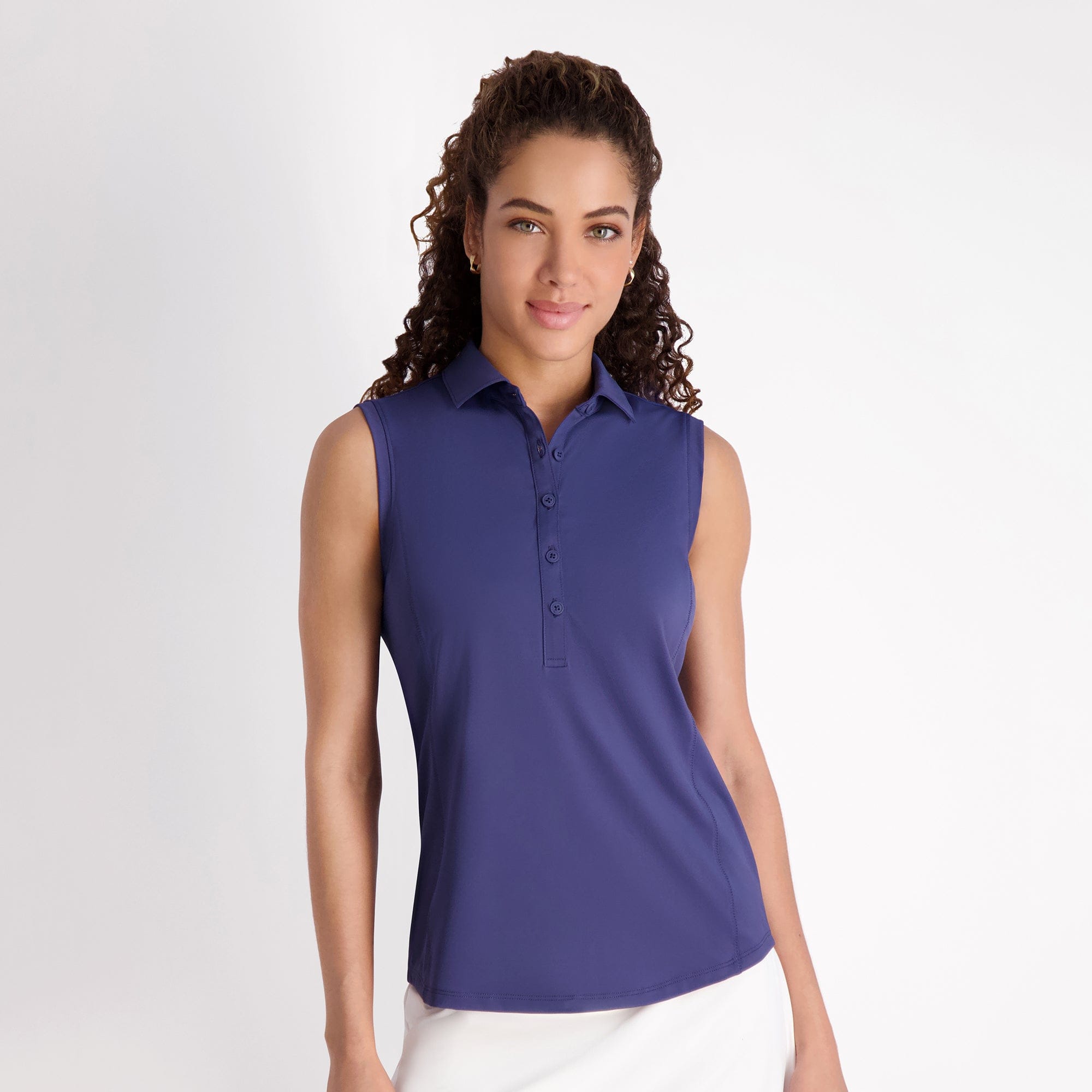 Tae Sleeveless Polo - Zero Restriction