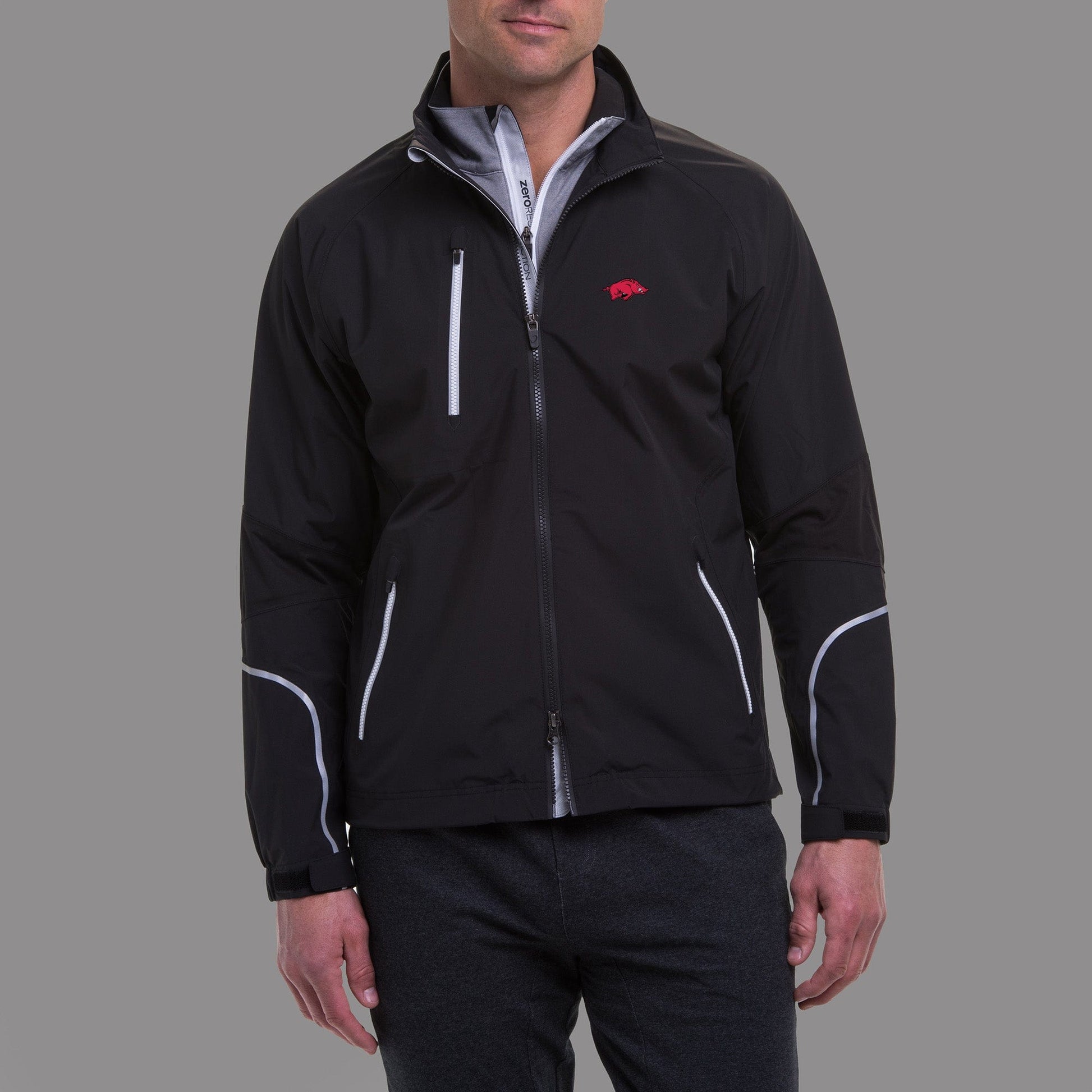 Arkansas Razorbacks | Power Torque Full Zip | Collegiate - Zero Restriction