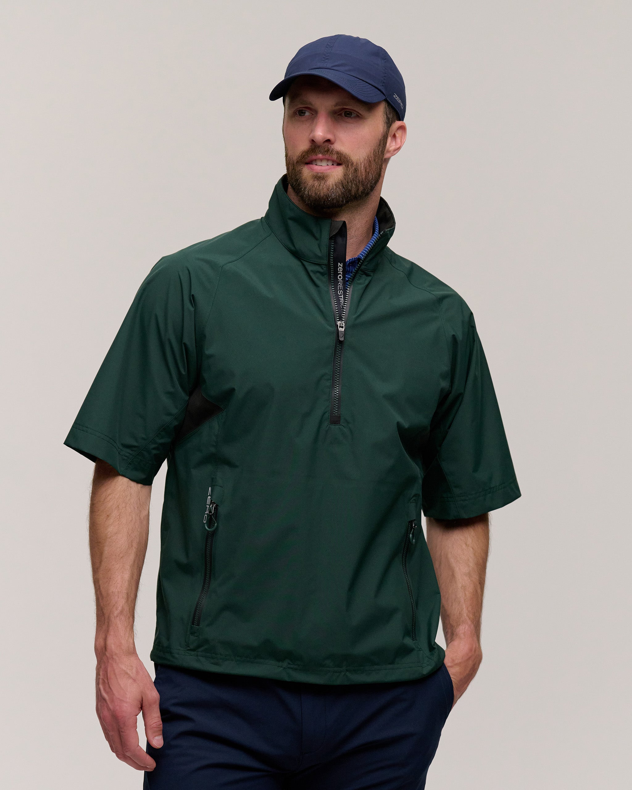 Power Torque 1/4 Zip Short Sleeve