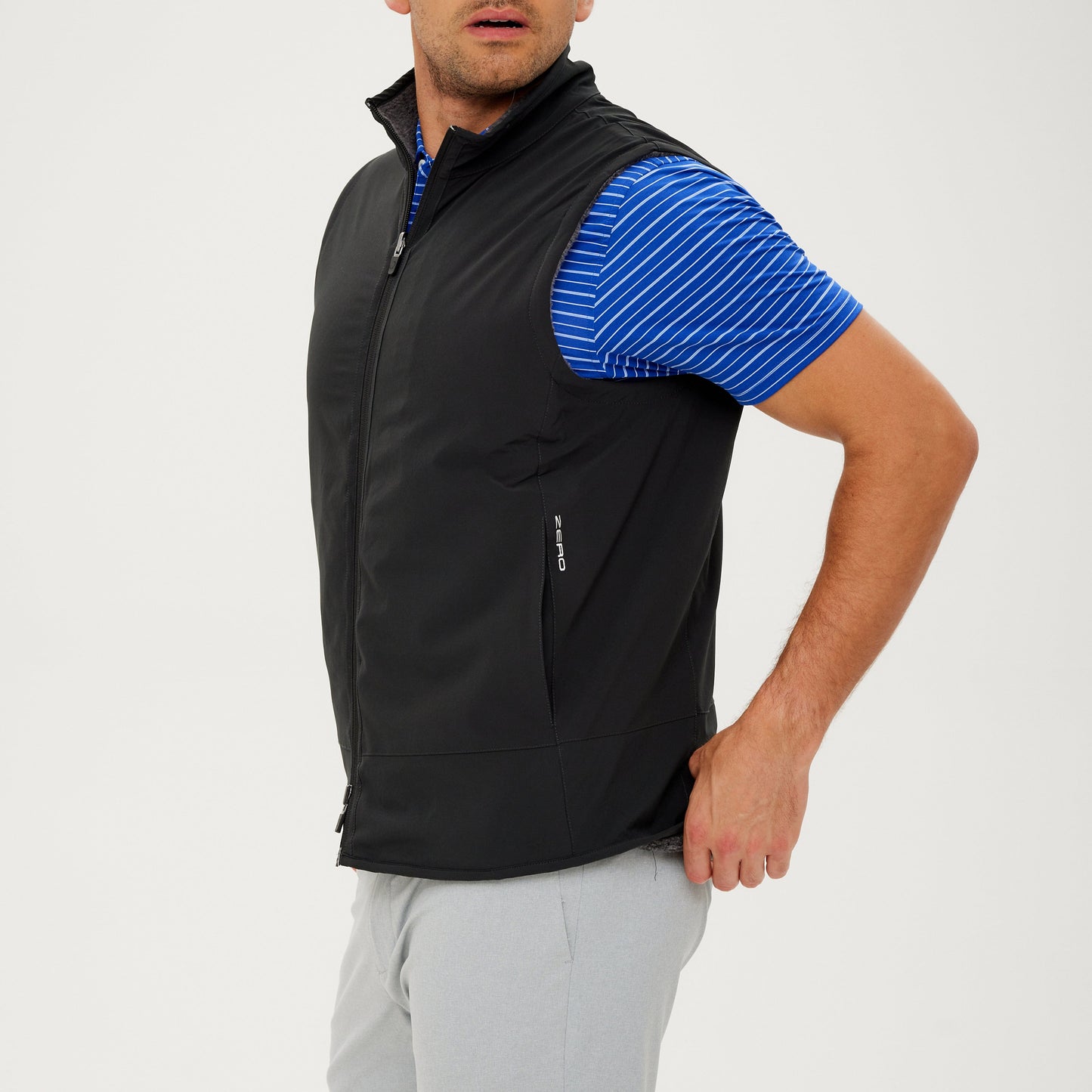 FLEECE REVERSIBLE VEST-SALE