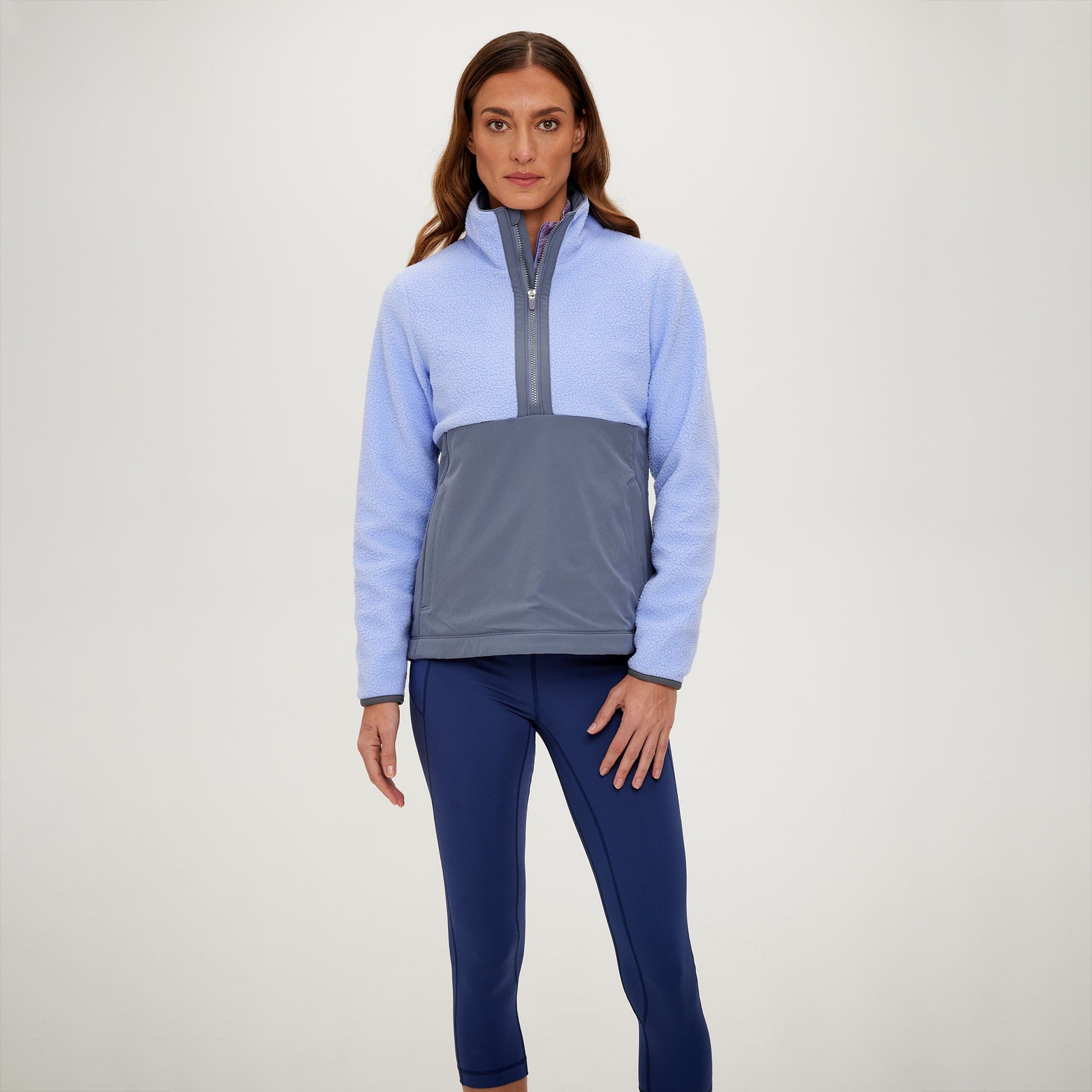 AUBREE HYBRID PULLOVER-SALE - Zero Restriction