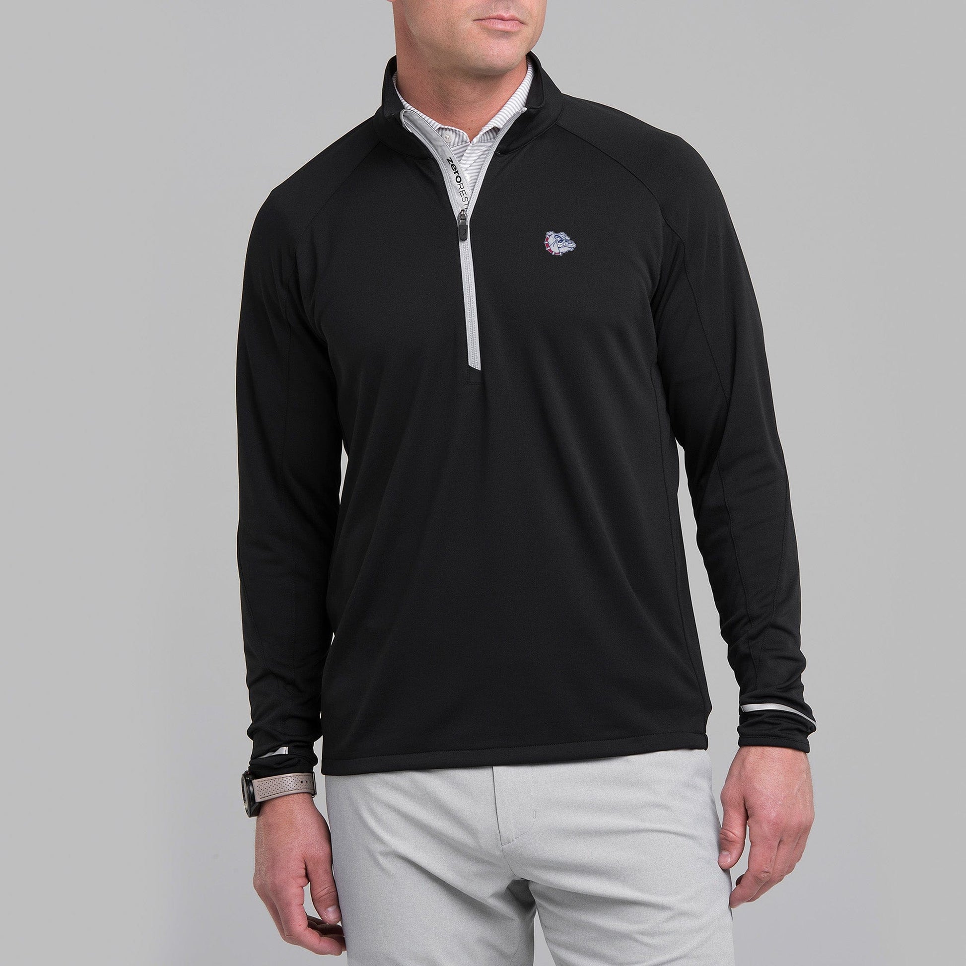 Gonzaga | Z425 1/4 Zip Pullover | Collegiate - Zero Restriction