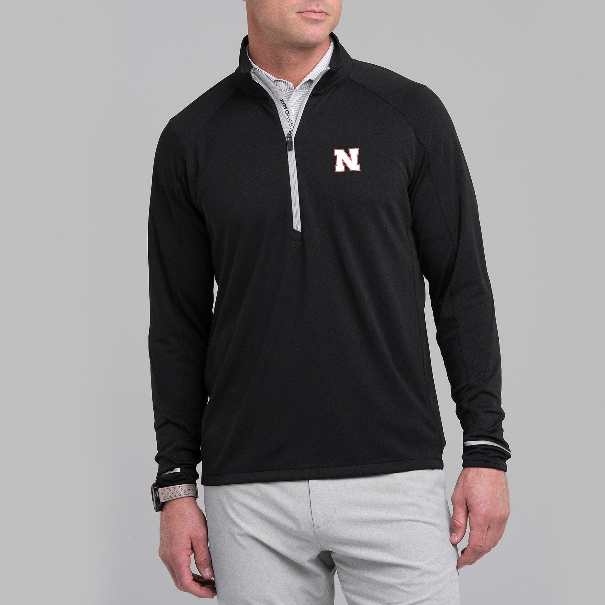 Nebraska | Z425 1/4 Zip Pullover | Collegiate - Zero Restriction