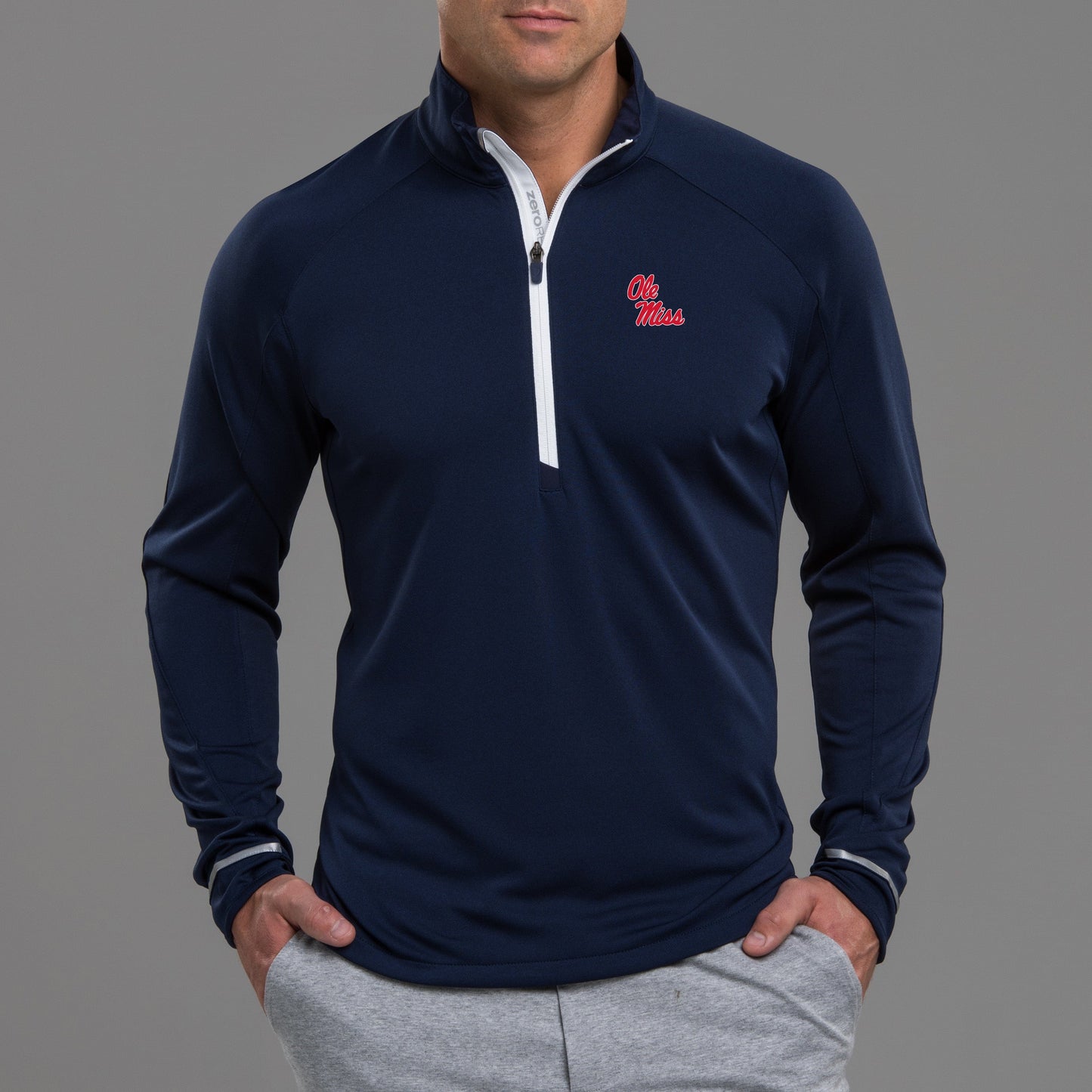 Ole Miss | Z425 1/4 Zip Pullover | Collegiate - Zero Restriction