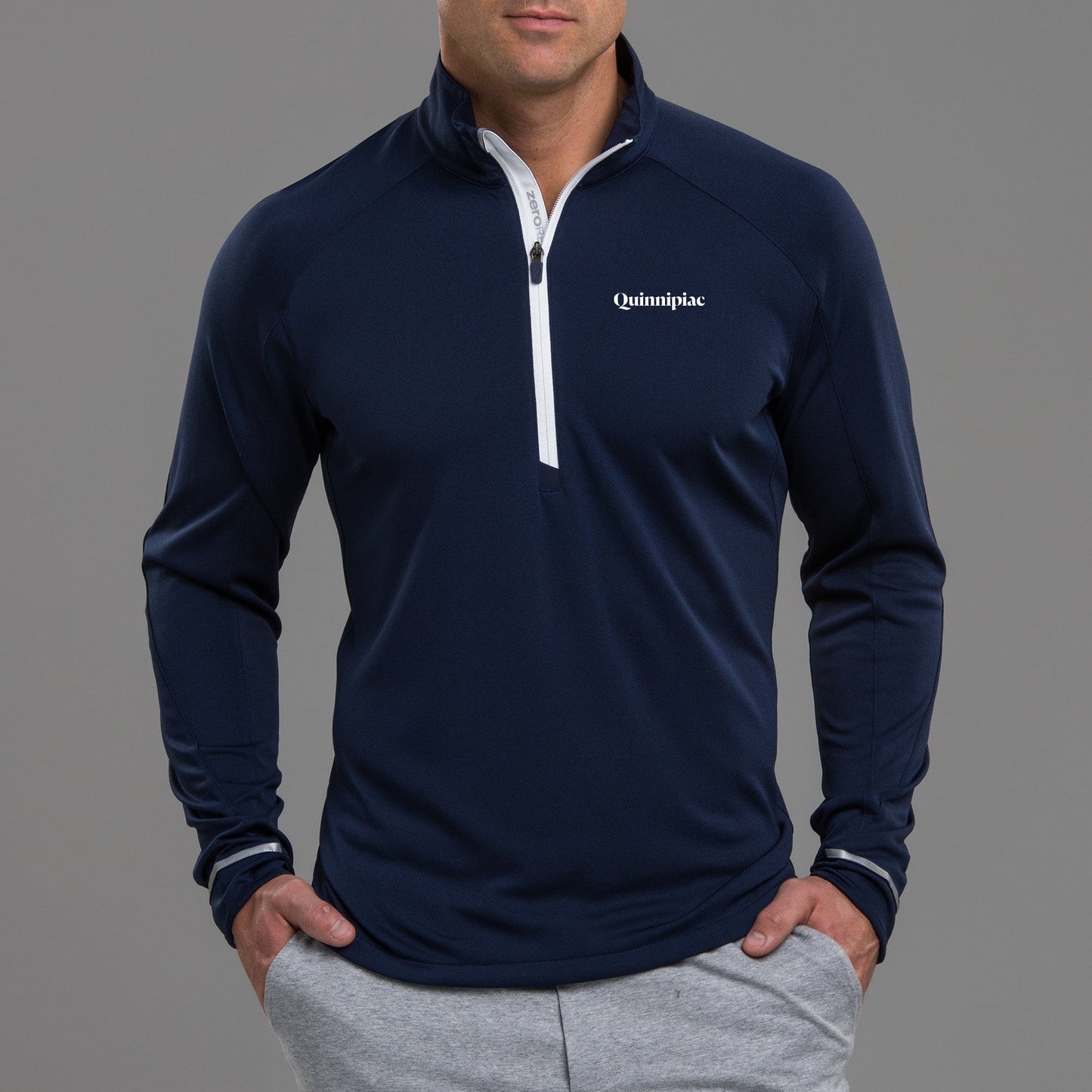 Quinnipiac | Z425 1/4 Zip Pullover | Collegiate - Zero Restriction