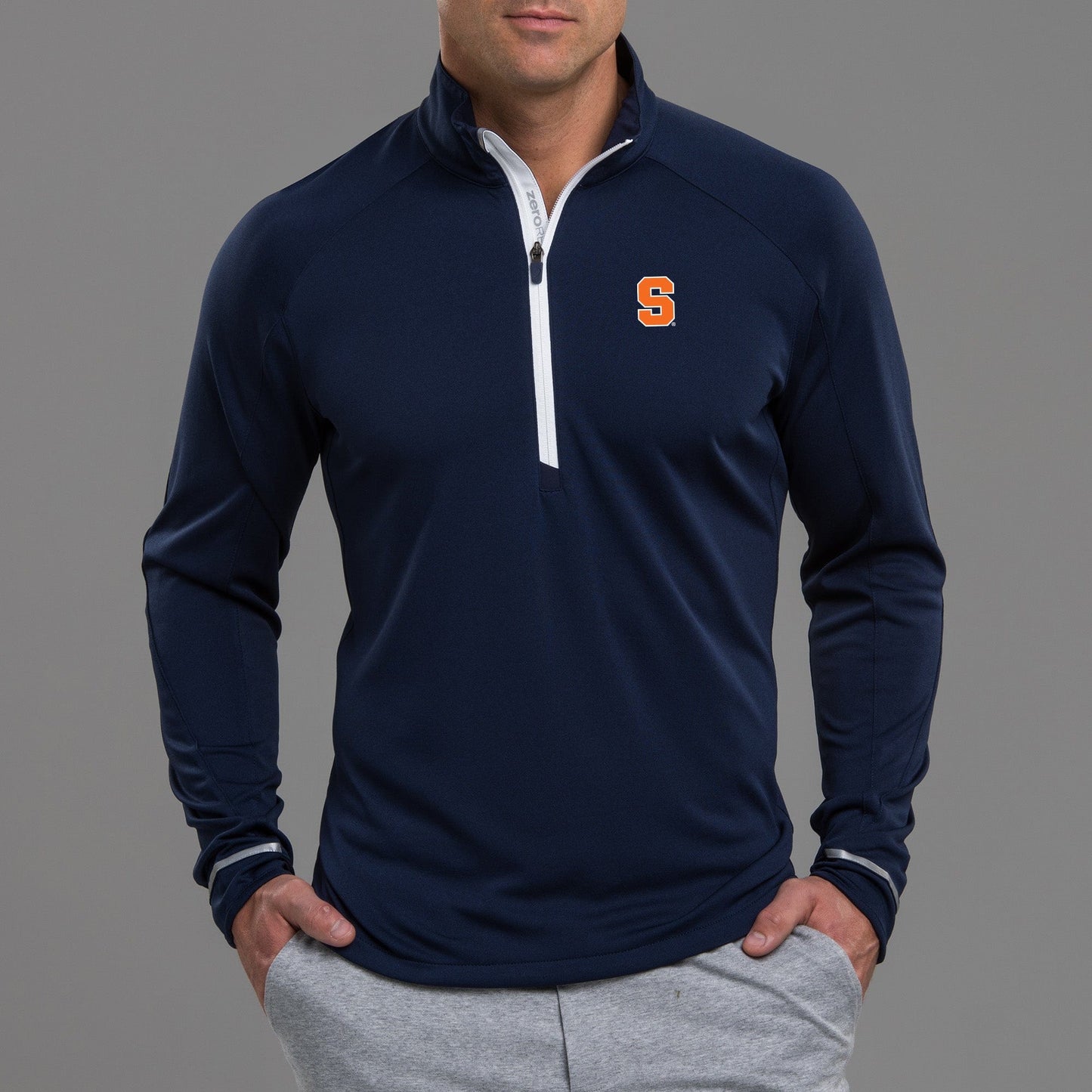 Syracuse | Z425 1/4 Zip Pullover | Collegiate - Zero Restriction