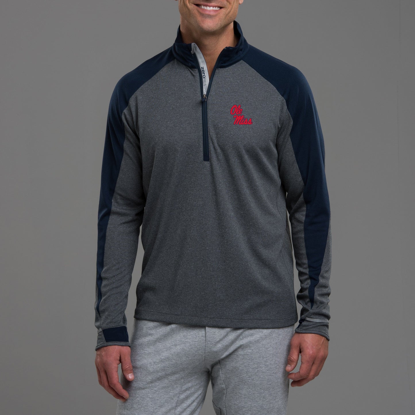 Ole Miss | Z425 1/4 Zip Pullover | Collegiate - Zero Restriction