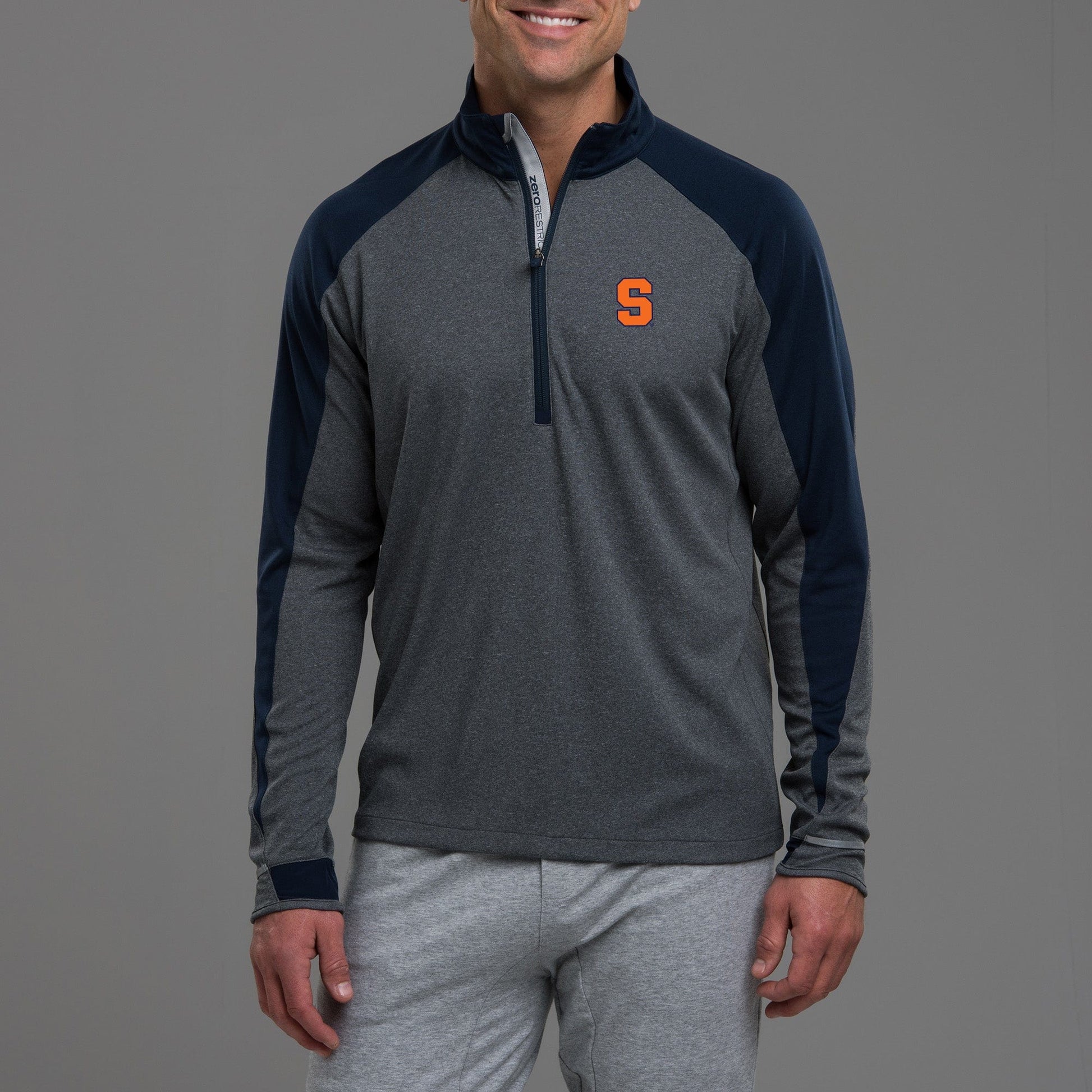 Syracuse | Z425 1/4 Zip Pullover | Collegiate - Zero Restriction