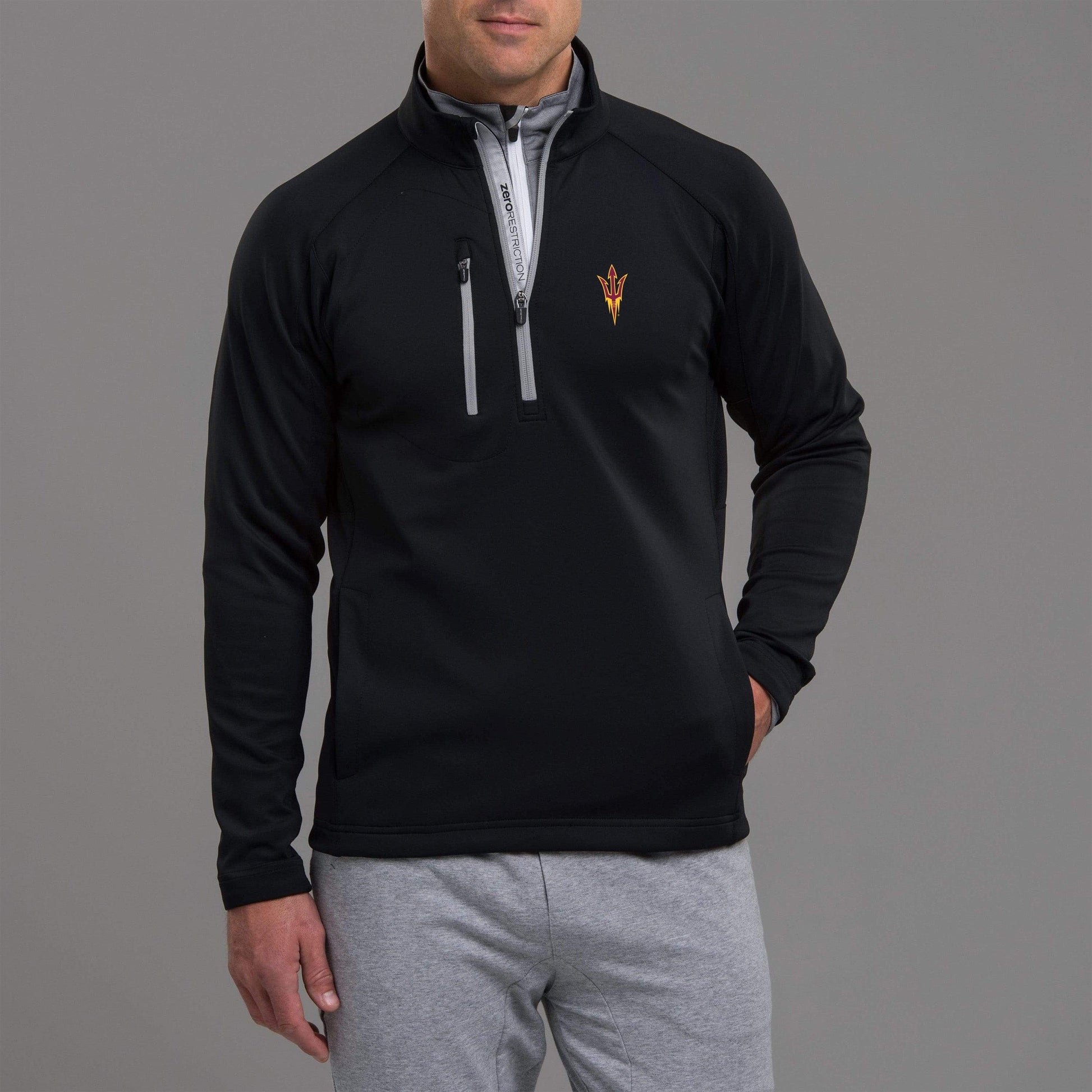 Arizona State | Z500 1/4 Zip Pullover | Collegiate - Zero Restriction