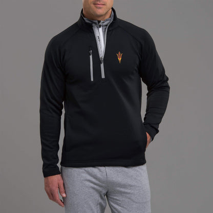 Arizona State | Z500 1/4 Zip Pullover | Collegiate - Zero Restriction