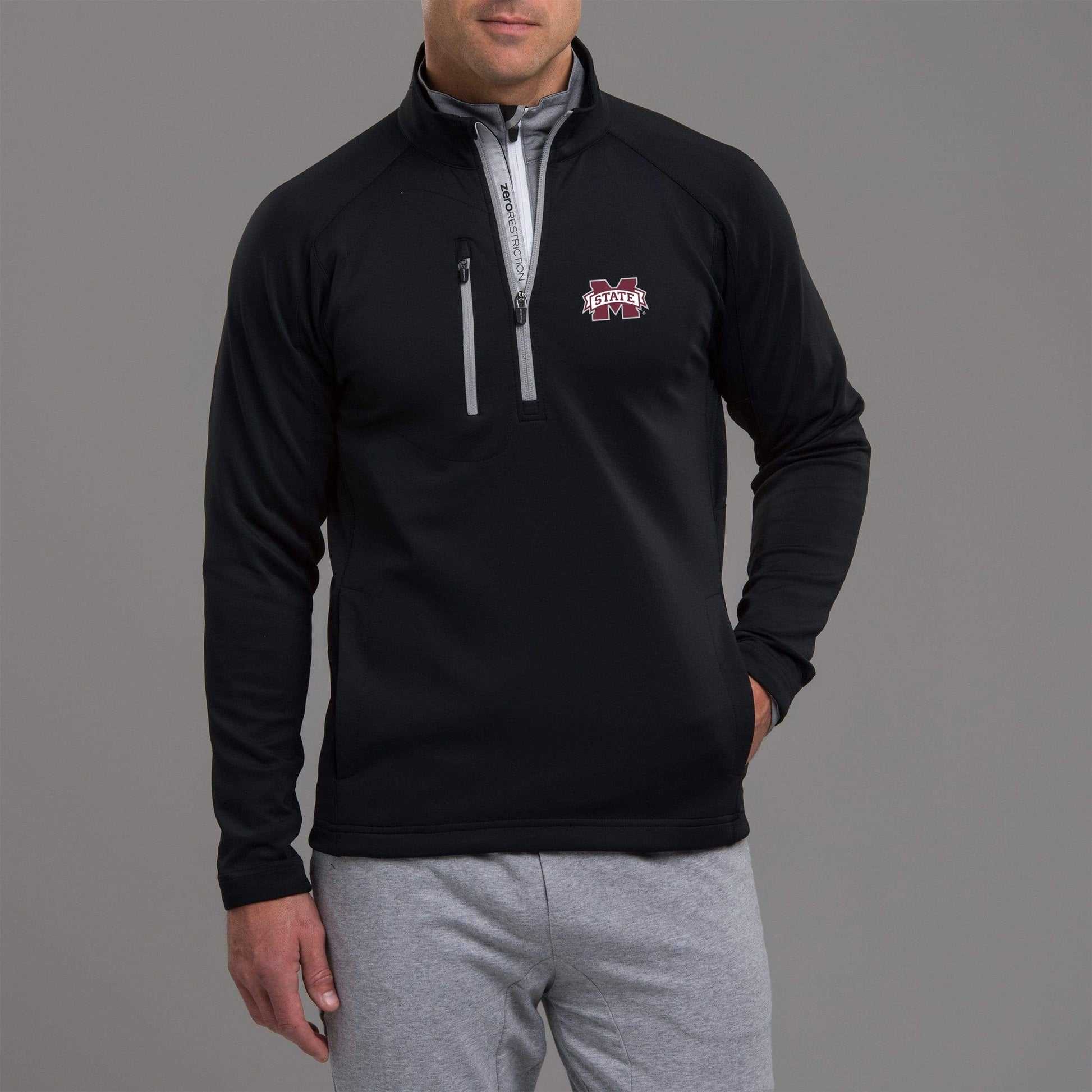 Mississippi State | Z500 1/4 Zip Pullover | Collegiate - Zero Restriction