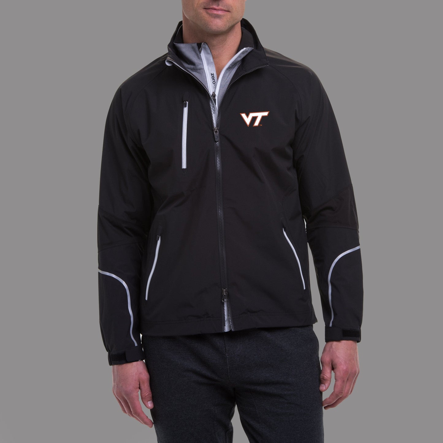 Virginia Tech | Power Torque Full Zip | Collegiate - Zero Restriction